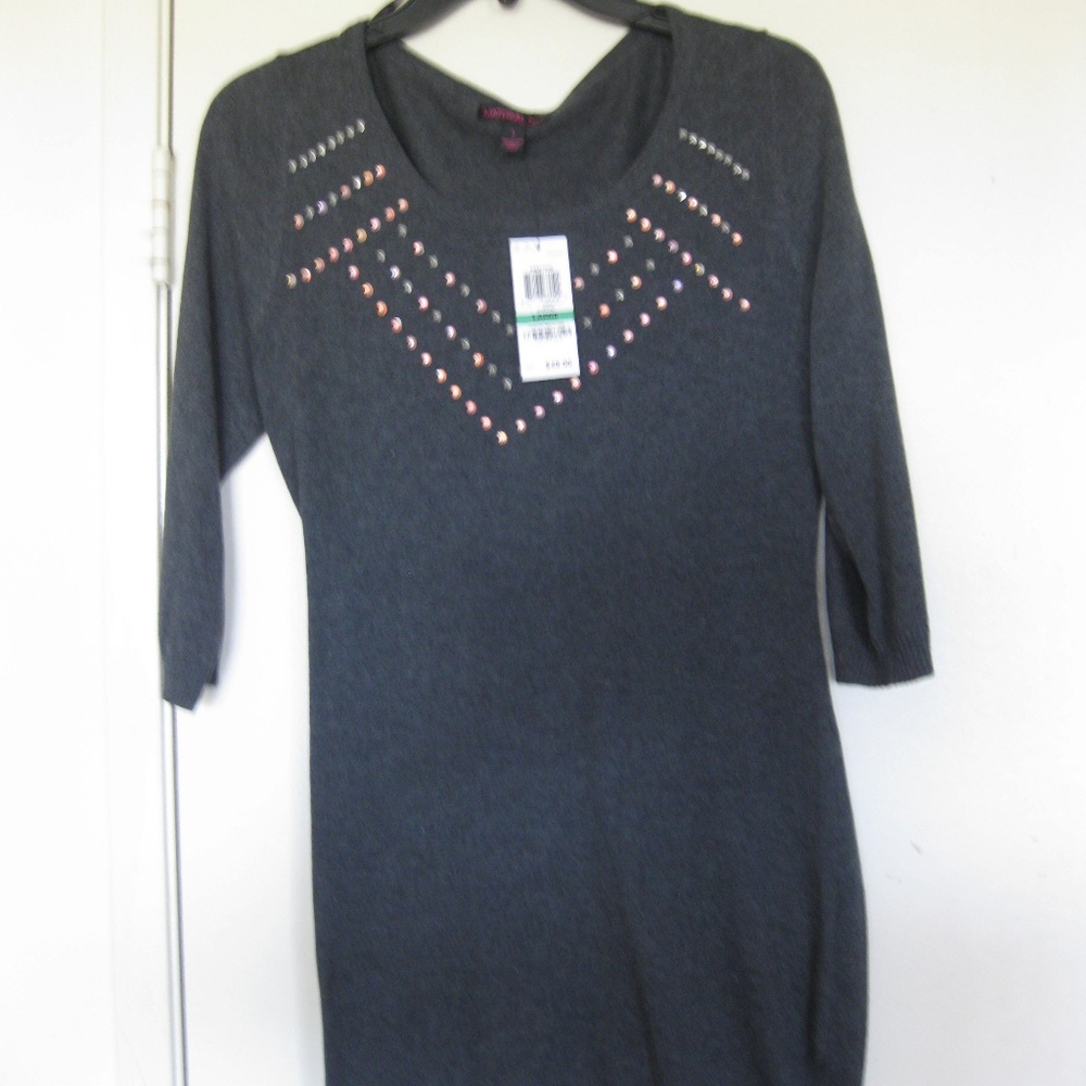 Last Call- Material Girl Sweater Shirt Long